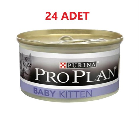Pro Plan Baby Kitten Tavuklu Kedi Konservesi 24 * 85 gr