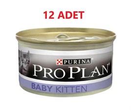 Pro Plan Baby Kitten Tavuklu Kedi Konservesi 12 * 85 gr